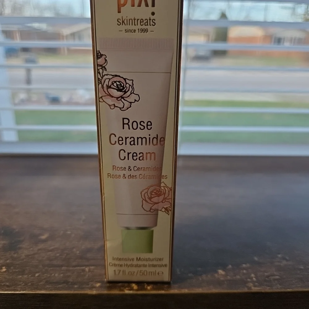 Pixi Rose Ceramide Cream - ‎ Intensive Moisturizer 1.7 fl oz 50 ml New In Box